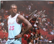 2019-21 Kendrick Nunn Miami Heat Signed 16" x 20" Photo *JSA*