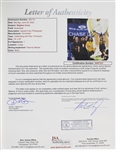 2019 Stephen Curry Golden State Warriors Signed 16 x 20 Photo Celebrating with Klay Thompson *Full JSA Letter*