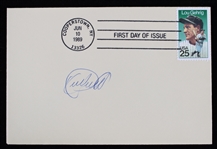1984-95 Kirby Puckett (d.2006) Minnesota Twins Signed Envelope (JSA)