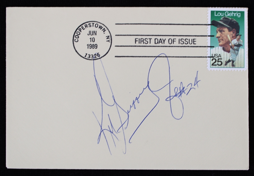 1989-2010 Ken Griffrey Jr. Seattle Mariners Cincinnati Reds Signed Envelope (JSA)