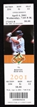 2001 Hideo Nomo Boston Red Sox No Hitter Full Ticket vs. Baltimore Orioles 