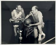 2000s Red Auerbach Boston Celtics Signed 16" x 20" Photo (JSA)