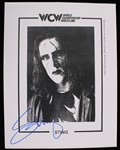 1998 Sting WCW Champion Wrestler Signed 8" x 10" Photo (JSA)