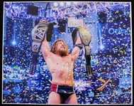 2010s Daniel Bryan WWE Champion Wrestler Signed 16" x 20" Photo (JSA)