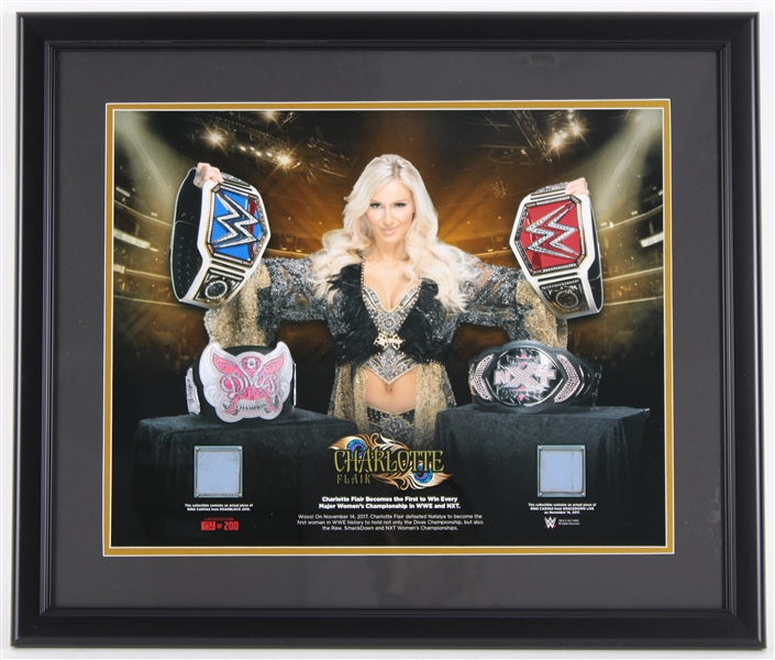 Lot Detail - 2017 Charlotte Flair WWE/NXT Women's Champion Wrestler 22 ...