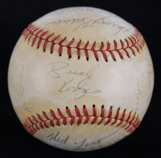 Lot Detail - 1981 Milwaukee Brewers Multi Signed Baseball w/ 18 ...