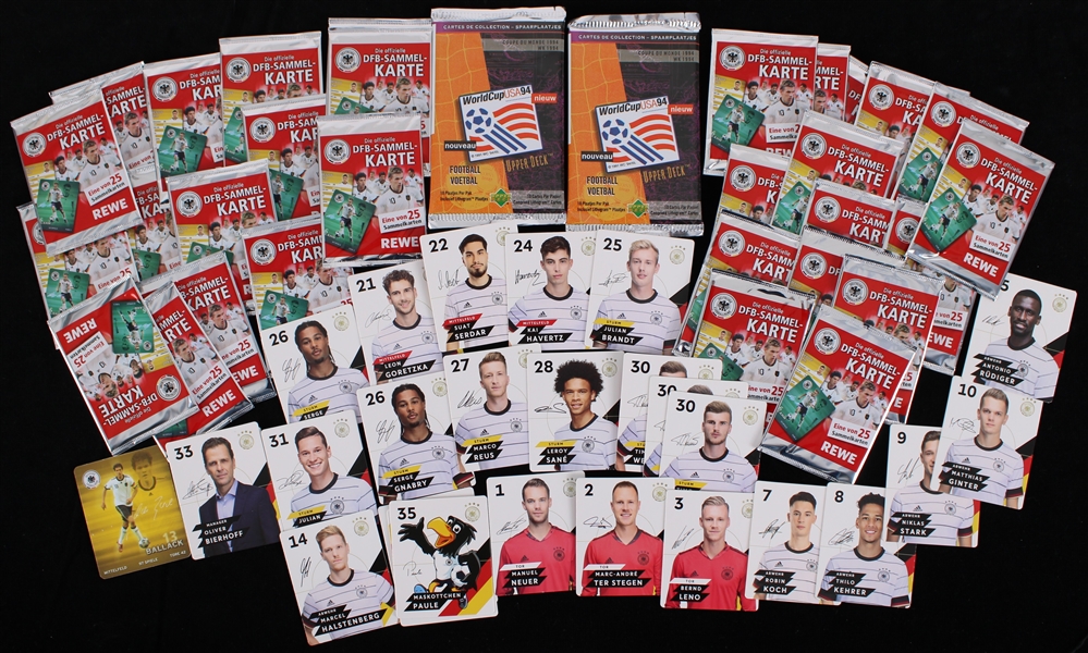 1994-2020 Soccer Trading Cards (Lot of 50+)