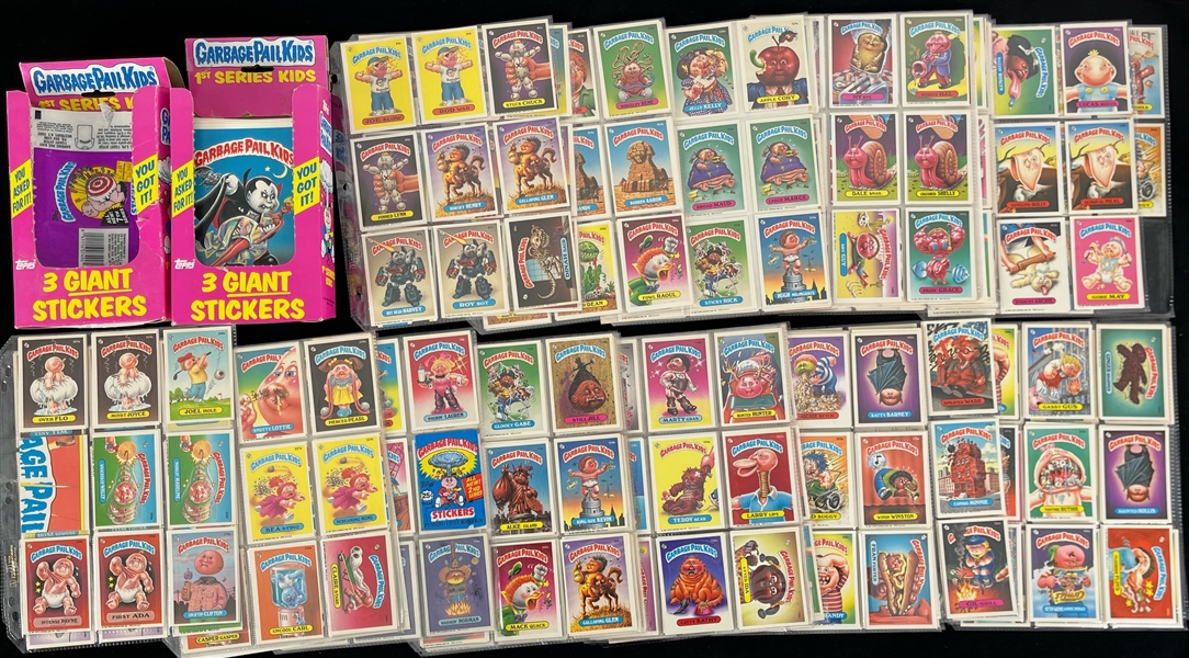 Lot Detail - 1985-86 Garbage Pail Kids Trading Cards - Lot of 1,600+ w ...