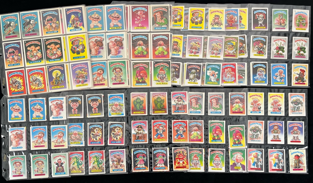 Lot Detail - 1985-86 Garbage Pail Kids Trading Cards - Lot of 1,600+ w ...