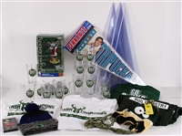 1990s-2000s Milwaukee Bucks Pint Glasses, T-Shirts, Hats & more (Lot of 60+)