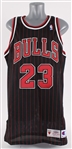 1995-96 Michael Jordan Chicago Bulls Pro Cut Alternate Jersey (MEARS A5)