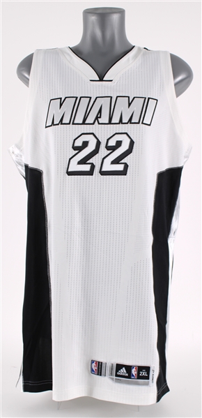 2016-17 Derrick Williams Miami Heat Game Worn Alternate Jersey (MEARS LOA)