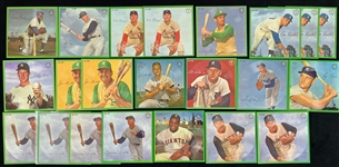 1964 Sports Champions Auravision 6 3/4" Columbia Records (Lot of 30)