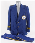 1980s Milwaukee Brewers Milwaukee County Stadium Midwest Service Usher Uniform (MEARS LOA)