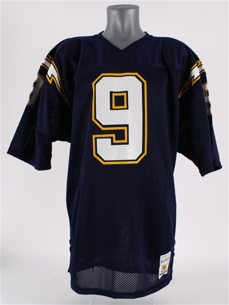 1989 Jim McMahon San Diego Chargers Home Jersey (MEARS LOA)