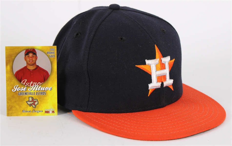 2021 Houston Astros Team Issued Cap Attributed to Jose Altuve (MEARS LOA/MLB Hologram)