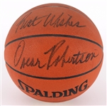 1990s Oscar Robertson Milwaukee Bucks Signed Basketball (JSA)