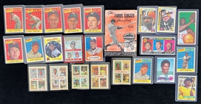 1940's-2000's Baseball Memorabilia Collection - Lot of 29 w/ Miller Park Construction Helmet, Seattle Pilots Logo Baseball, Trading Cards & Books