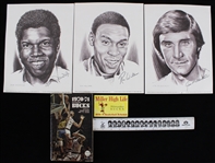 1970s Jon McGlocklin Bob Dandridge Ron Williams and More Milwaukee Bucks Memorabilia (Lot of 6)