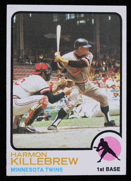 1973 Harmon Killebrew Minnesota Twins Topps Trading Card #170