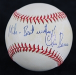 1994-99 Chris Berman Sportscaster Autographed Budig ROALB (JSA)