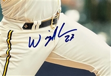 2020's Milwaukee Brewers Signed Framed & Matted Photo Collection - Lot of 5 w/ Corbin Burnes, Josh Hader, Willy Adames & Rowdy Tellez (*JSA*/Waukesha Sports Cards)