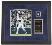 2020s Ryan Braun Milwaukee Brewers Signed 24" x 27" Framed Photo Display (JSA)