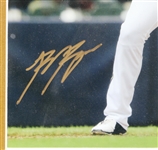 2020's Ryan Braun Milwaukee Brewers Signed 24 x 27 Framed Photo Display (JSA)