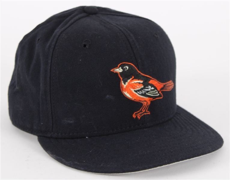 1999 Cal Ripken Jr. Baltimore Orioles Game Worn Cap (MEARS LOA/Ripken Signed Letter/JSA)