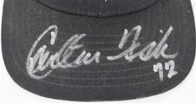 1992-93 Carlton Fisk Chicago White Sox Signed Adjustable Cap (JSA)