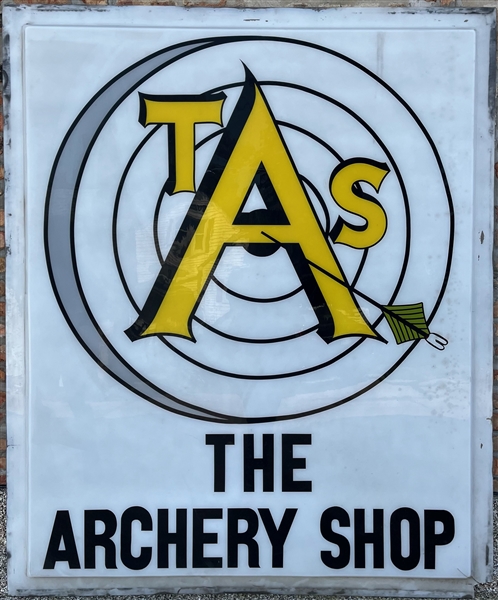 The Archery Shop 60x73 Plastic Sign