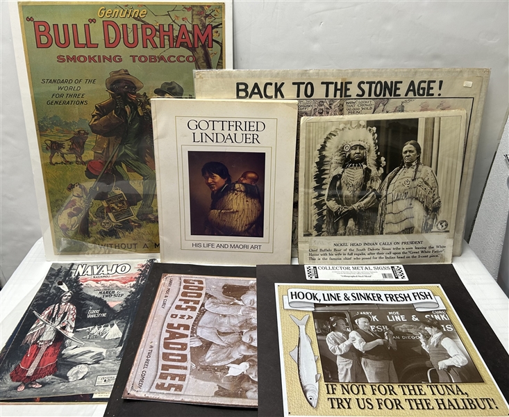 1930s-1990s Movie Posters and VHS Cassettes (Lot of 35+)
