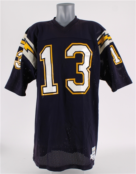 1987 Mark Vlasic San Diego Chargers Home Jersey (MEARS LOA)