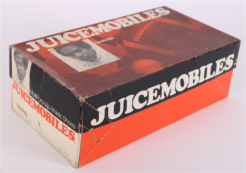 1970s OJ Simpson Buffalo Bills Player Endorsed Spot-Bilt Juicemobiles Cleats Like New in Original Box