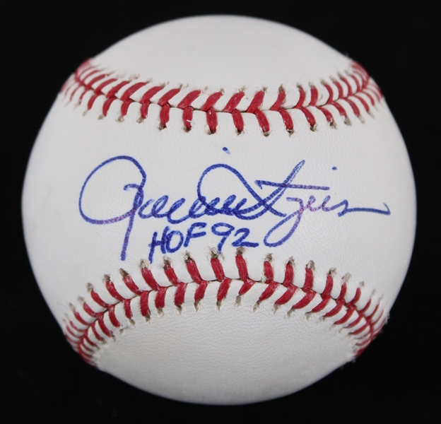 2000s Rollie Fingers Milwaukee Brewers Signed OML Selig Baseball (JSA)