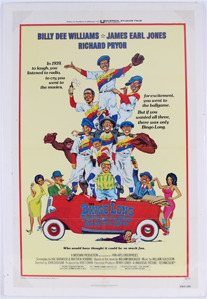 1976 The Bingo Long Traveling All Stars & Motor Kings 27x41 Poster 