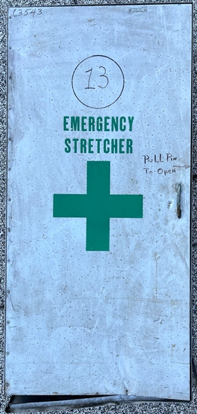 1953-2000 Milwaukee County Stadium Emergency #13 Stretcher 