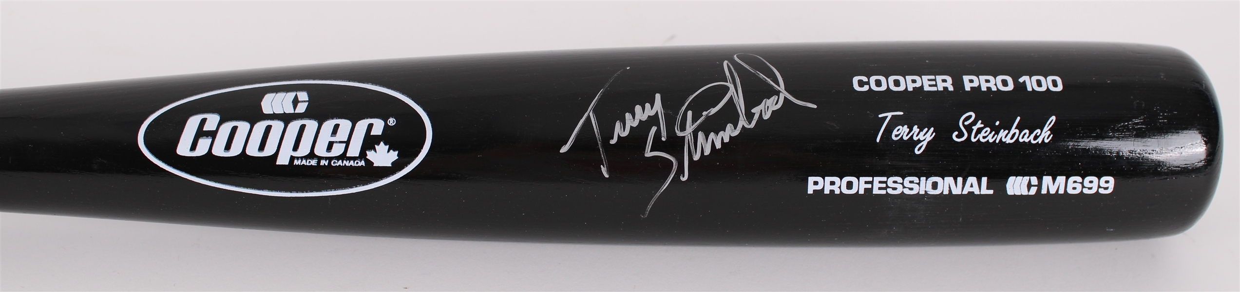 1990s Terry Steinbach Oakland Athletics Signed Cooper Professional Model Bat (MEARS LOA/JSA) **389**