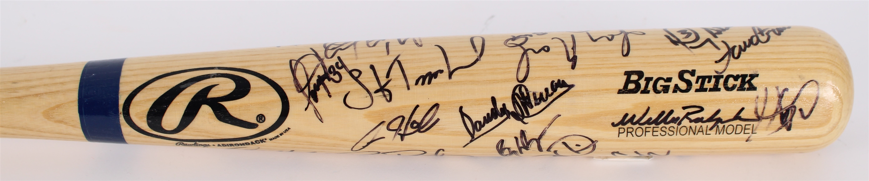 2006 New York Mets Team Signed Rawlings Adirondack Bat w/ 24 Signatures Including Pedro Martinez, Billy Wagner, David Wright & More (JSA) **380**