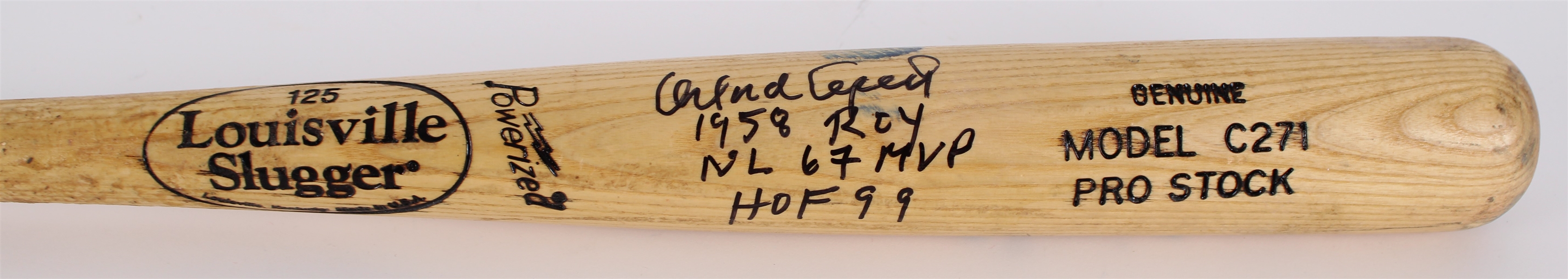 2000s Orlando Cepeda San Francisco Giants Signed Louisville Slugger Professional Model Bat (JSA) **292**