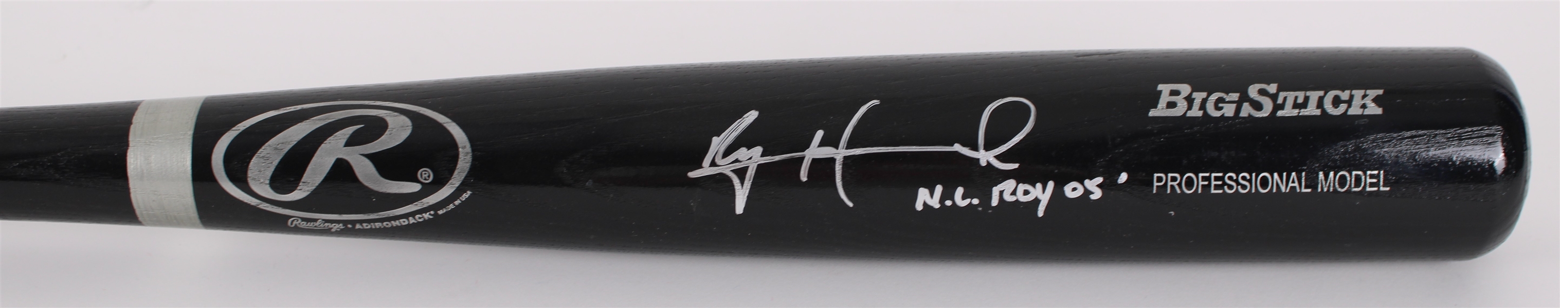 2006 Ryan Howard Philadelphia Phillies Signed Rawlings Adirondack Bat **PAC Signatures COA / 372**