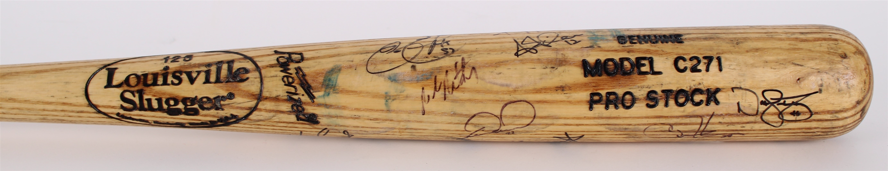 2006 San Francisco Giants Team Signed Louisville Slugger Bat w/ 20 Signatures Including Felipe Alou & More **SF Jacobson COA / 400**