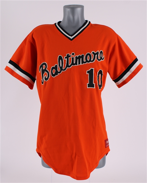 1987-88 Baltimore Orioles Prototype Jersey (MEARS LOA)