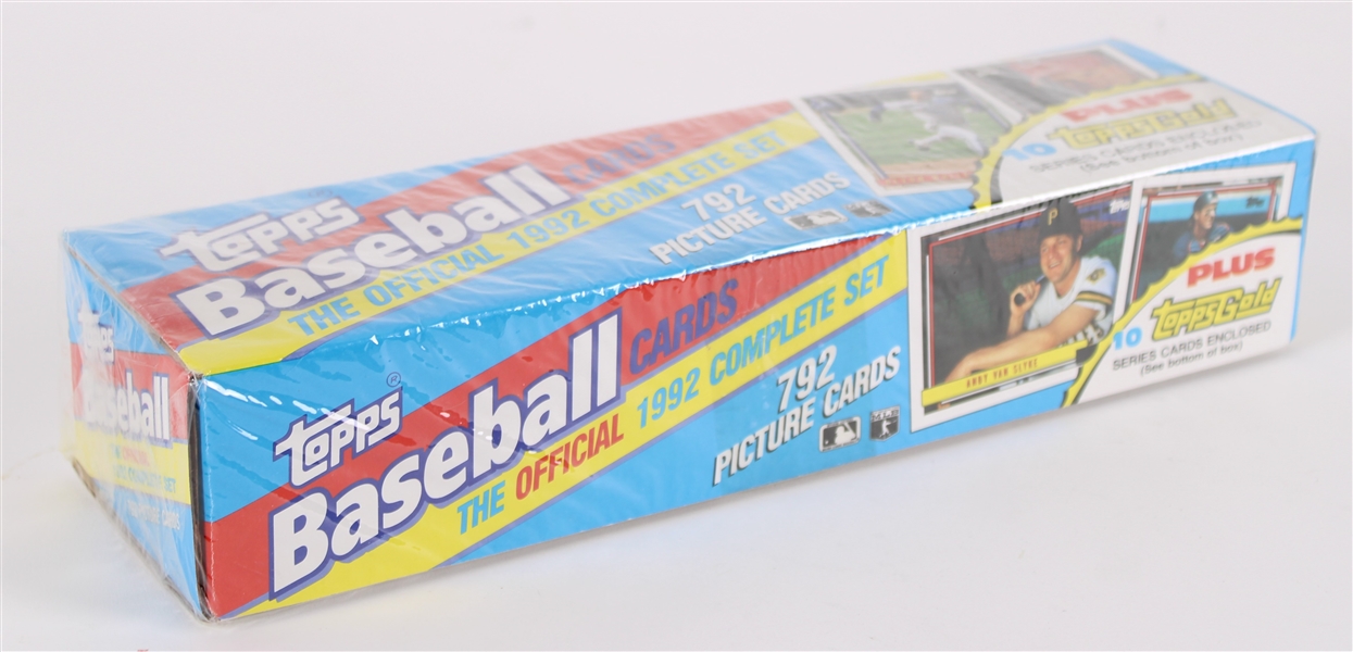 1992 Topps Baseball Trading Cards Complete Factory Set of 792 Cards