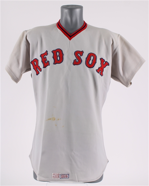 1976  Boston Red Sox Organizational Road Jersey (MEARS LOA)