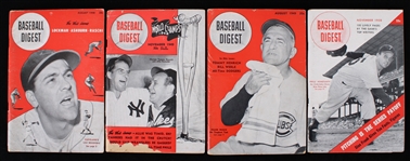 1948-50 Baseball Digest Collection - Lot of 4