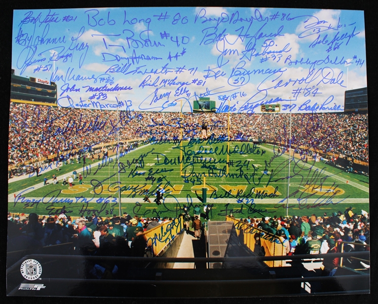 1950s-1980s Donny Anderson, Gary Knafelc, Dave Robinson & More Green Bay Packers Signed 8x10 Photo 