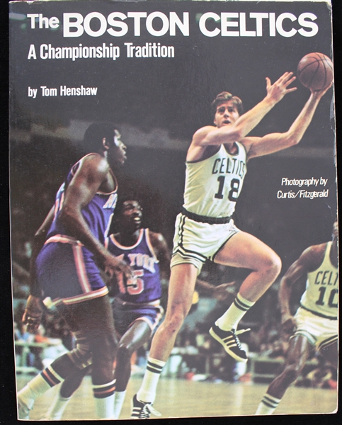 1974 Don Chaney Paul Silas Don Nelson More Boston Celtics Autographed Paperback Book (JSA)  