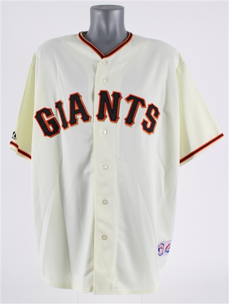 1951-72 Willie Mays San Francisco Giants Autographed Replica Majestic Jersey *JSA* (412)