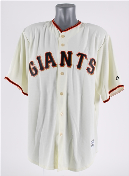 1964-65 Masanori Murakami San Francisco Giants Autographed Replica Majestic Jersey First Japanese Player in MLB (PSA/DNA) (421)